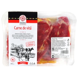 Gusturi romanesti | Antricot de manzat fara os, feliat