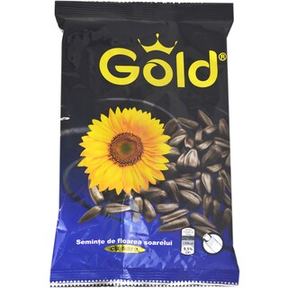 Gold | Seminte de floarea soarelui prajite si sarate 100g