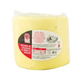 Gusturi romanesti | Rulada de cascaval cu urda si marar 300g