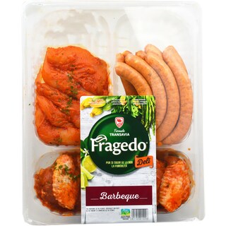 Fragedo | Mix aripioare picante, muschiulet piept de pui marinat, carnaciori pui picanti
