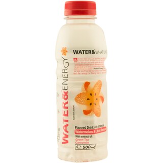 Water&Easy | Apa minerala necarbogazoasa cu aroma de pepene 0.5l