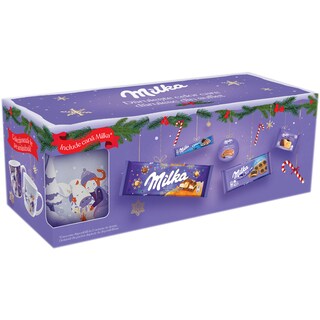 Milka | Mix de ciocolata cu  lapte si cana ceramica 499g