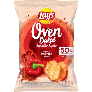 Chips rumeniti in cuptor cu gust de paprica 105g