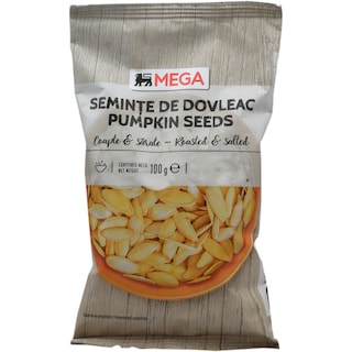 MEGA | Seminte de dovleac, coapte si sarate 100g