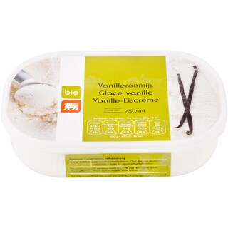 Delhaize Bio | Inghetata bio de vanilie 750ml