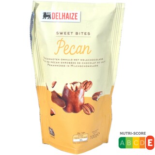 Delhaize | Nuci pecan invelite in ciocolata cu lapte 100g