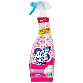 Ace | Degresant cu clor, parfum trandafir 650ml