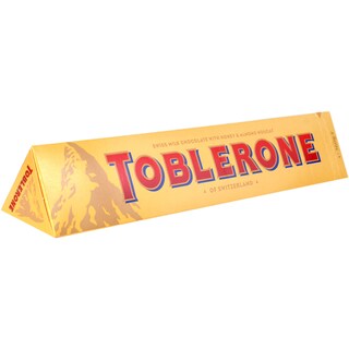 Toblerone | Ciocolata cu lapte elvetiana cu nugat10% cu miere si migdale 360g