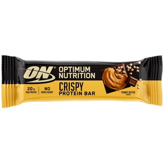 Optimum Nutrition | Baton proteic crocant cu unt de arahide 65g