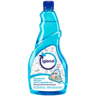 Igienol | Rezerva dezinfectant fara clor pentru suprafete mici, Marin 750ml