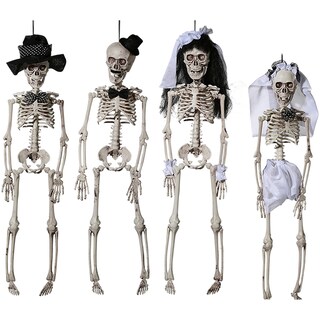 (bucata) | Figurina din plastic in forma de schelet de 40cm