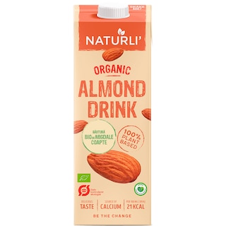 Naturli | Bautura bio pe baza de migdale coapte 1L