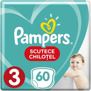 Pampers | Pants | Scutece chilotel bebelusi Marimea 3, 6-11 kg, 60 buc
