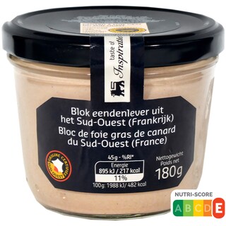 Taste of Inspirations | Fois gras rata 180g