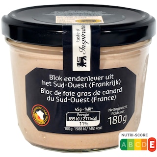 Taste of Inspirations | Fois gras rata 180g