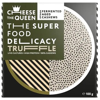 CHEESE the QUEEN | Branza maturata din caju cu trufe BIO 100g