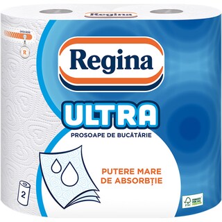 Regina | Ultra | Prosoape de bucatarie Ultra, 3 straturi, 2 role