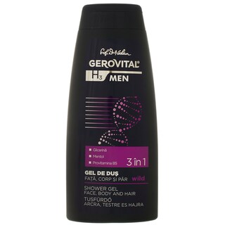 Gerovital | H3 Men | Gel de dus wild 400ml