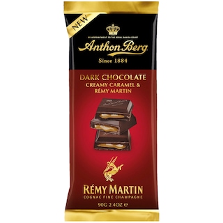 Anthon Berg | Ciocolata amaruie cu crema Remy Martin 90g