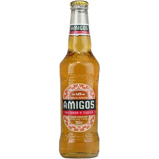 Amigos | Bere blonda cu aroma de tequila 0.33L