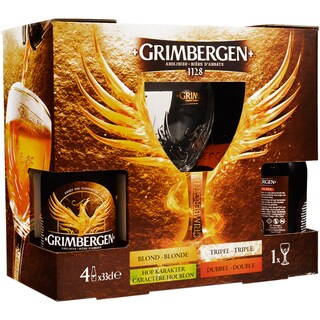 Grimbergen | Bere blonda 4x0.33L