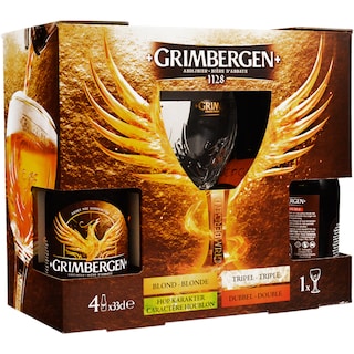 Grimbergen | Bere blonda 4x0.33L