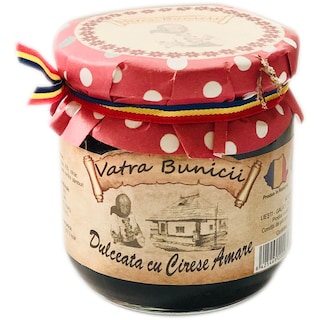 Vatra Bunicii | Dulceata cu cirese amare 235g