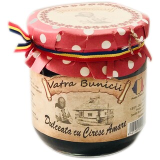 Vatra Bunicii | Dulceata cu cirese amare 235g