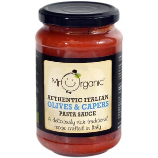 Mr Organic | Sos bio pentru paste cu masline si capere 350g