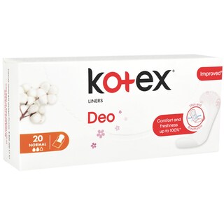 Kotex | Normal | Absorbante zilnice Deo Normal 20 bucati