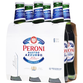 Peroni Nastro Azzurro | Bere blonda pasteurizata 6x0.33L