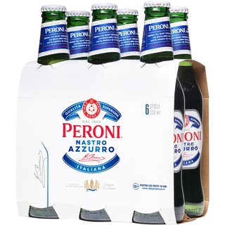 Peroni Nastro Azzurro | Bere blonda pasteurizata 6x0.33L