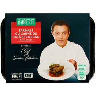 Mega Apetit | Sarmalute de rata in foi de vita 300g