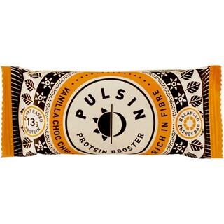 Pulsin | Baton vegan cu vanilie si cipsuri de ciocolata 50g