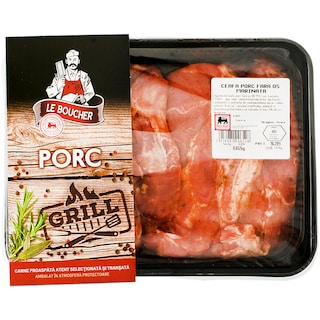 Le Boucher | Ceafa de porc marinata fara os kg