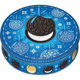 Oreo | Biscuiti asortati in cutie metalica Christmas 396g