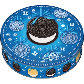 Oreo | Biscuiti asortati in cutie metalica Christmas 396g