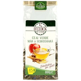 5 O'Clock | Ceai verde cu mar si scortisoara 80g