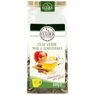 5 O'Clock | Ceai verde cu mar si scortisoara 80g