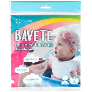 Synek Kids | Bavete de unica folosinta, 0-1 an, 5 buc.