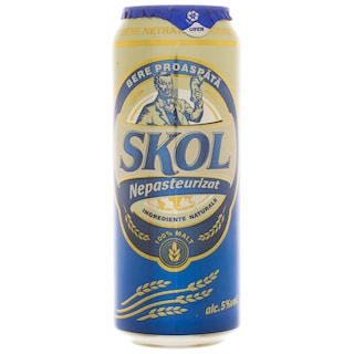Skol | Bere la doza nepasteurizata 0.5l