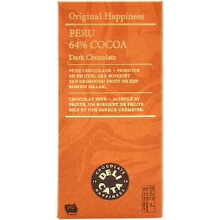 Delicata | Ciocolata cu 64% cacao Peru 100g