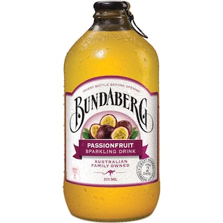 Bundaberg | Bautura carbogazoasa cu suc de fructul pasiunii 375ml