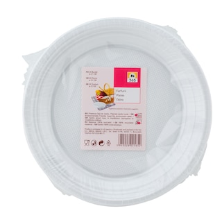 365 | Farfurie de plastic 21cm 20 bucati