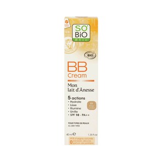 So'Bio | Crema BB cu lapte de magarita N.1 bej deschis eco 40ml
