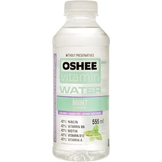 Oshee | Bautura racoritoare necarbogazoasa cu aroma de menta 555ml