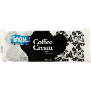 Inex | Crema pentru cafea UHT, 10% grasime, 10x7.5g