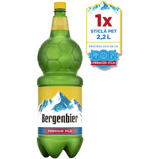 Bergenbier | Bere blonda pasteurizata 2.2L