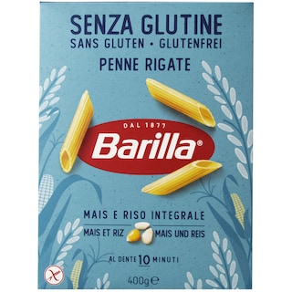 Barilla | Paste fara gluten Penne rigate 400g