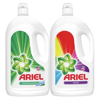 Ariel | Detergent Mountain Spring si Color  3.3L+3.3L